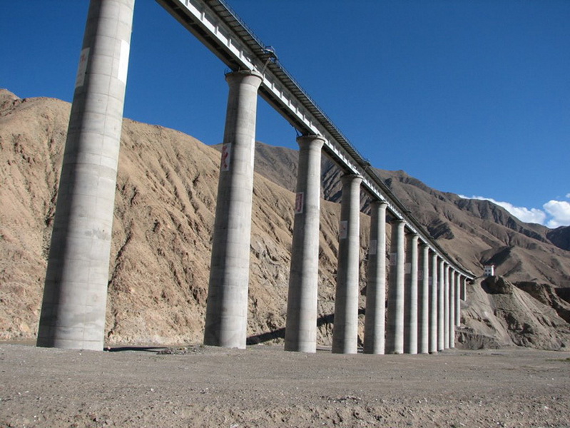 Фотография: Как китайцы построили железную дорогу в Тибет №20 - BigPicture.ru