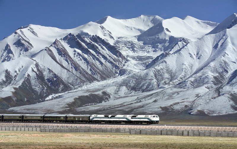 Фотография: Как китайцы построили железную дорогу в Тибет №38 - BigPicture.ru