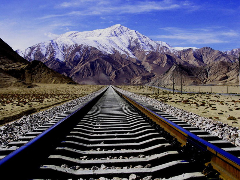 Фотография: Как китайцы построили железную дорогу в Тибет №43 - BigPicture.ru