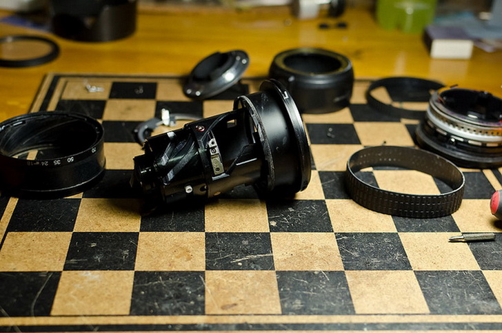 Фотография: Как починить объектив Nikon 18-70mm F/3.5-4.5 своими руками №1 - BigPicture.ru