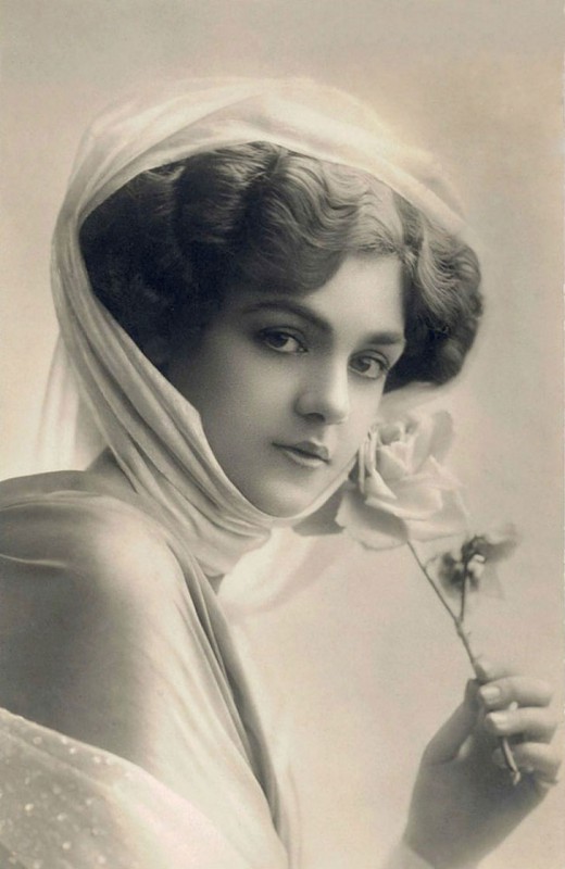 Фотография: Самые красивые девушки мира на открытках 1900-х годов №17 - BigPicture.ru