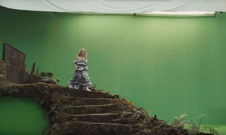 Alice In Wonderland3 - На съемочной площадке: как создаются самые невероятные спецэффекты в кино