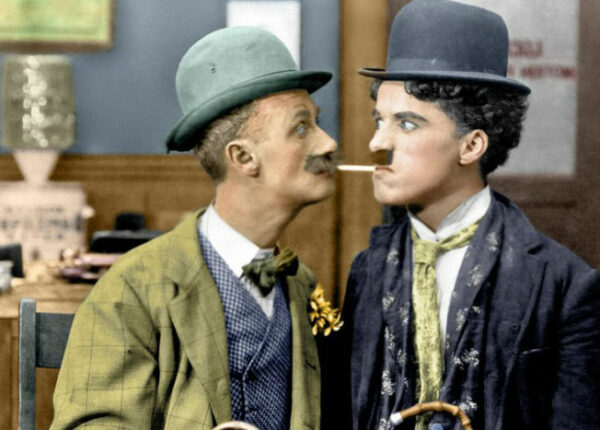 15 редких раскрашенных фотографий Чарли Чаплина, сделанных в 1910–1930‑х годах