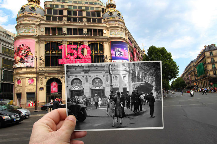 Фотография: Парижские окна в историю 19-20 веков №8 - BigPicture.ru