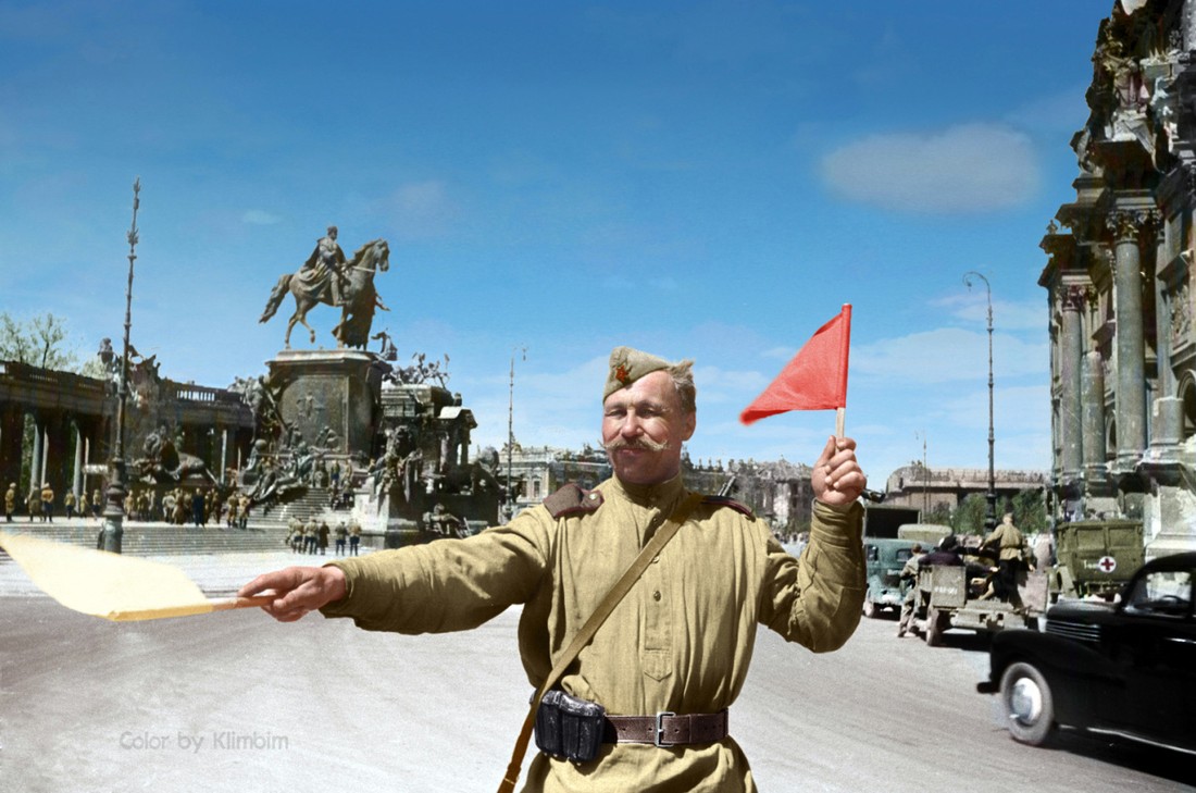 Фотография: Герои Великой Отечественной войны в цветных фотографиях №13 - BigPicture.ru