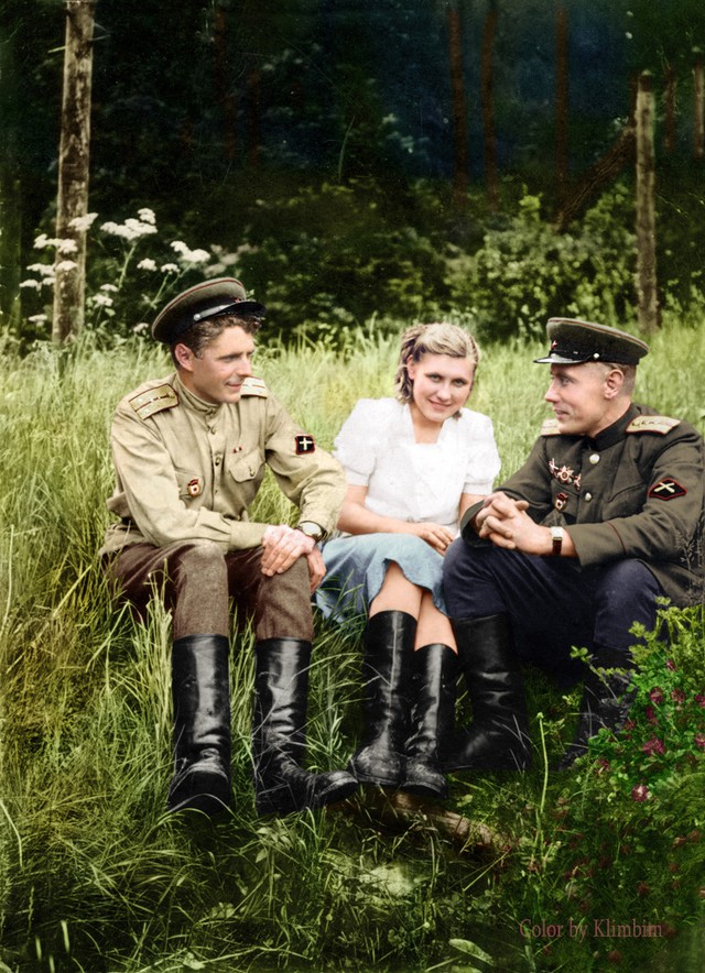 Фотография: Герои Великой Отечественной войны в цветных фотографиях №15 - BigPicture.ru