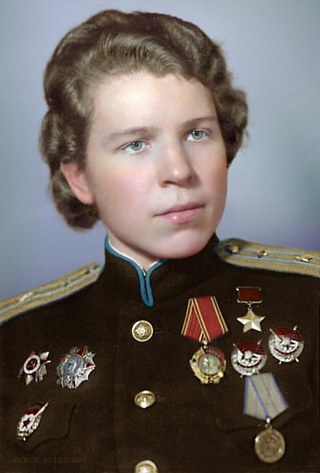 Фотография: Герои Великой Отечественной войны в цветных фотографиях №28 - BigPicture.ru