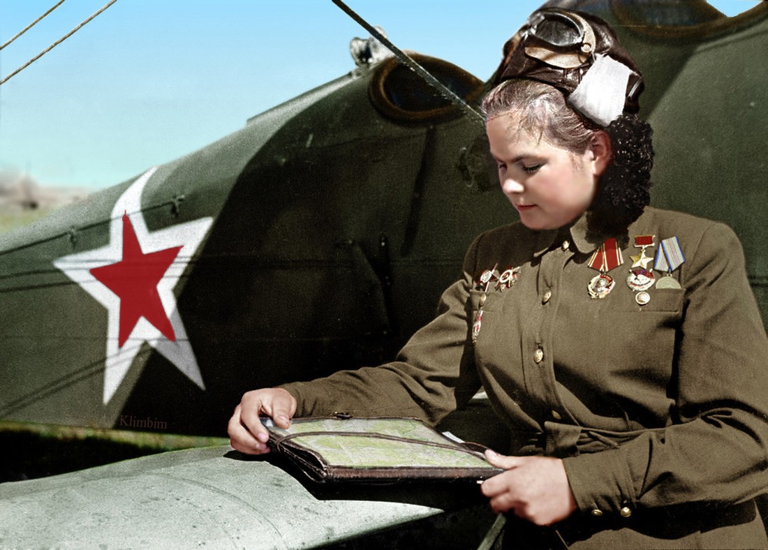 Фотография: Герои Великой Отечественной войны в цветных фотографиях №37 - BigPicture.ru