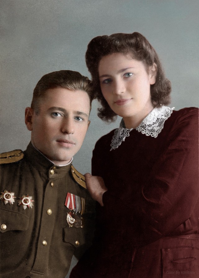 Фотография: Герои Великой Отечественной войны в цветных фотографиях №51 - BigPicture.ru