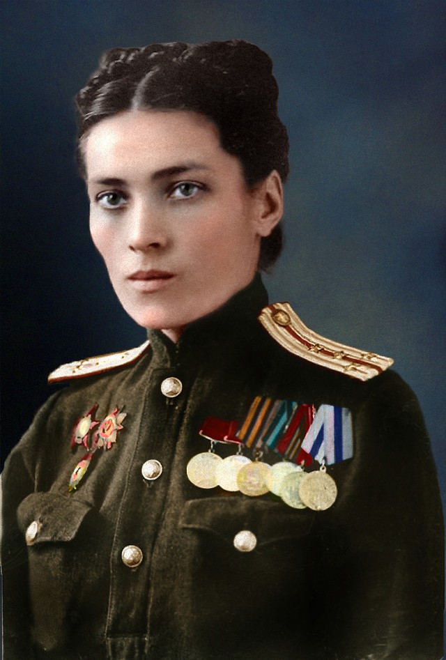 Фотография: Герои Великой Отечественной войны в цветных фотографиях №55 - BigPicture.ru