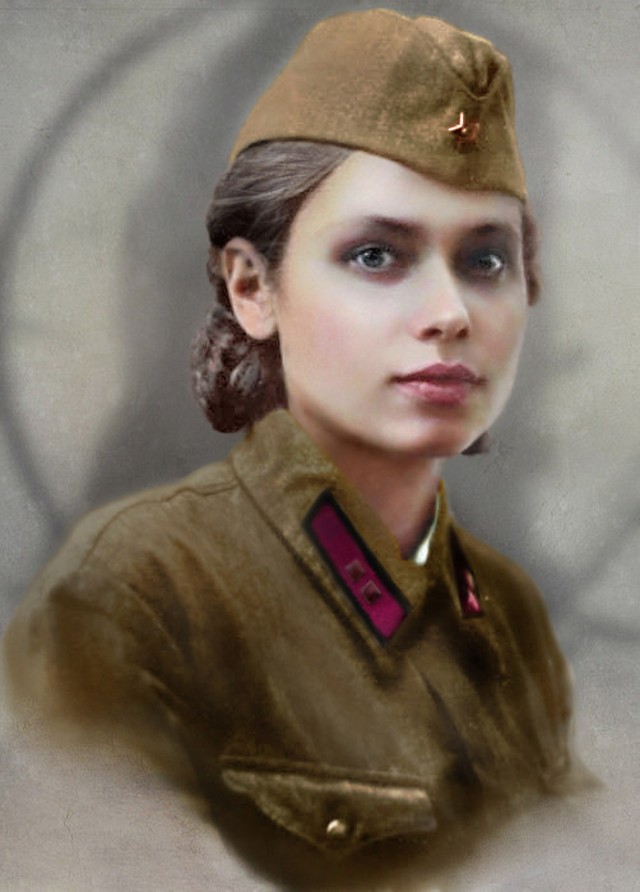Фотография: Герои Великой Отечественной войны в цветных фотографиях №61 - BigPicture.ru