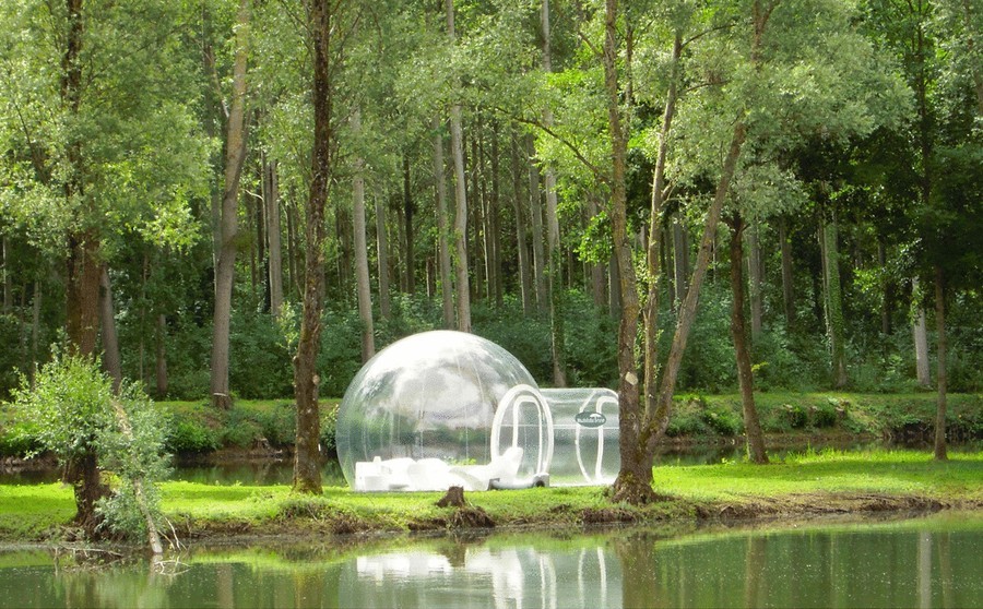 Фотография: Гламурный кемпинг: прозрачная палатка для максимального сближения с природой №3 - BigPicture.ru