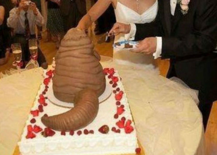 Фотография: Худшие свадебные торты, которые доведут до слез любую невесту №1 - BigPicture.ru
