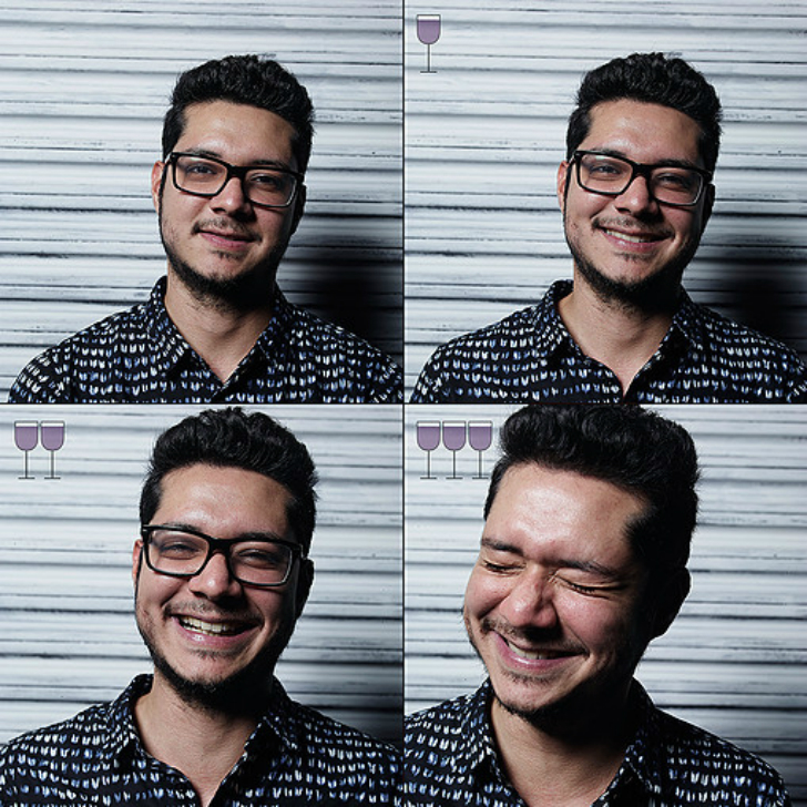 Фотография: Все оттенки пьяного: лицо до и после пары бокалов №12 - BigPicture.ru