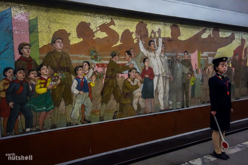 Фотография: Самое закрытое метро в мире: пхеньянская подземка глазами иностранца №12 - BigPicture.ru