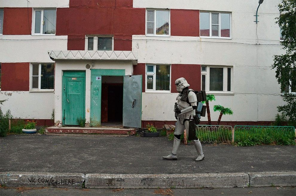 Фотография: Если бы знаменитые фильмы снимали во дворе по соседству №10 - BigPicture.ru