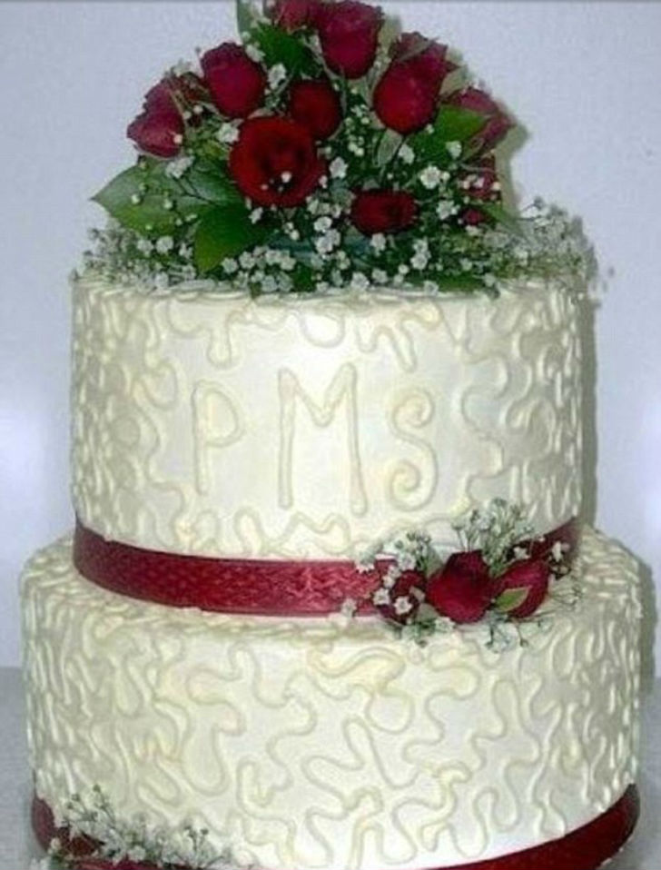 Фотография: Худшие свадебные торты, которые доведут до слез любую невесту №7 - BigPicture.ru