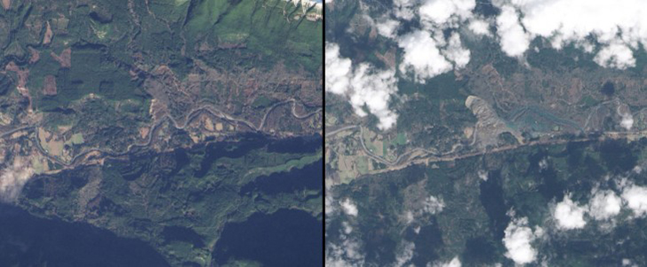 Фотография: Глобальное изменение климата в фотографиях NASA: до и после №5 - BigPicture.ru