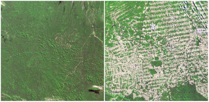 Фотография: Глобальное изменение климата в фотографиях NASA: до и после №8 - BigPicture.ru