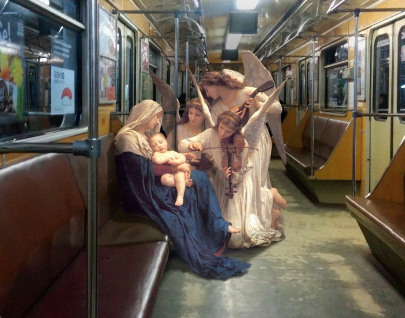 Фотография: Не боги горшки обжигают — они ездят в метро и продают черешню №14 - BigPicture.ru