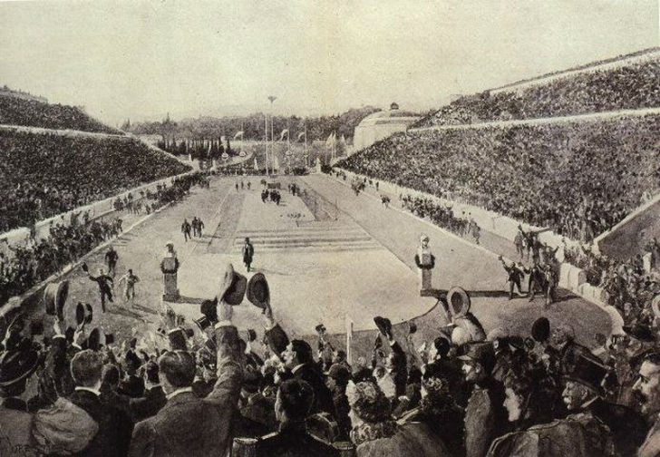 Фотография: Мраморный стадион первых Олимпийских игр №1 - BigPicture.ru