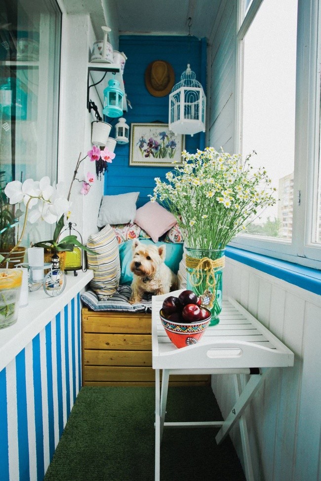 Фотография: 20 идей, как превратить маленький балкон в уголок для отдыха №21 - BigPicture.ru