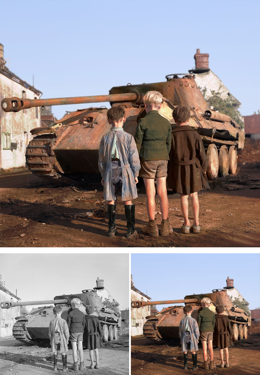 Фотография: Неизвестное прошлое: как цвет оживляет исторические фото №9 - BigPicture.ru