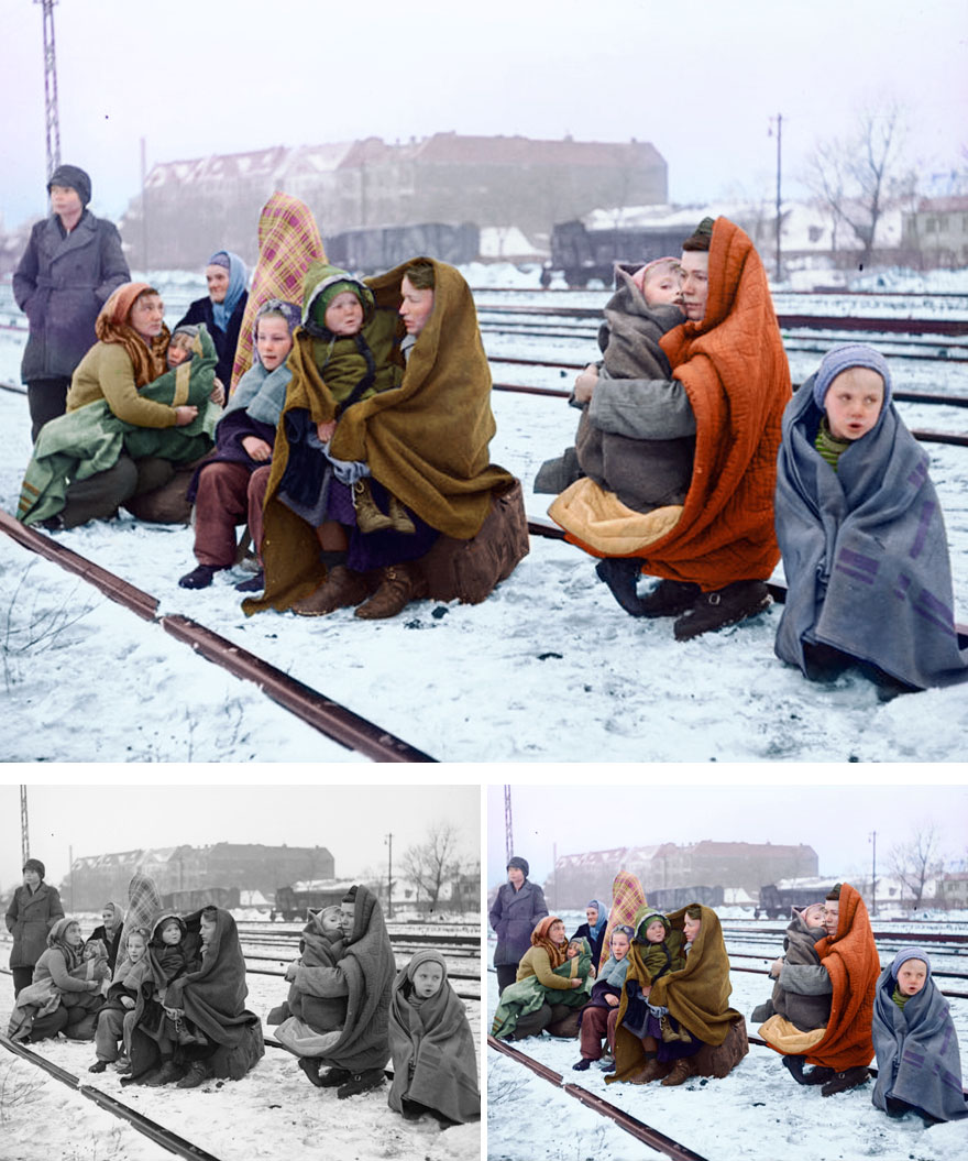 Фотография: Неизвестное прошлое: как цвет оживляет исторические фото №13 - BigPicture.ru