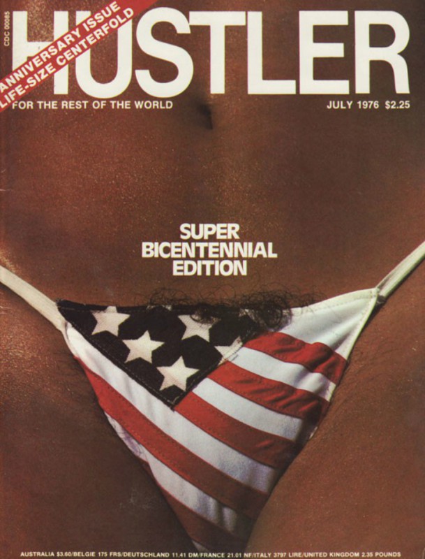 Фотография: 10 самых скандальных обложек журнала Hustler №5 - BigPicture.ru