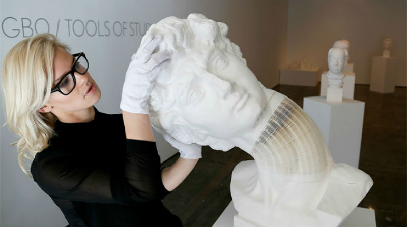 Фотография: Срыв бумажной башки в невероятных скульптурах Ли Хунбо №1 - BigPicture.ru