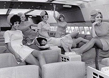 Роскошный полет в 1970-е на Boeing 747