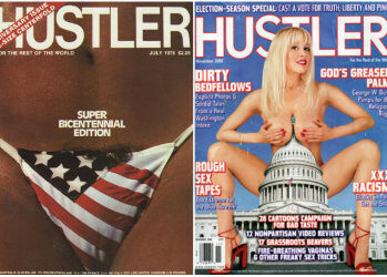 10 самых скандальных обложек журнала Hustler