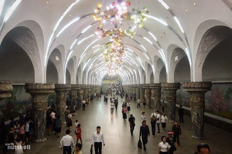 Фотография: Самое закрытое метро в мире: пхеньянская подземка глазами иностранца №4 - BigPicture.ru
