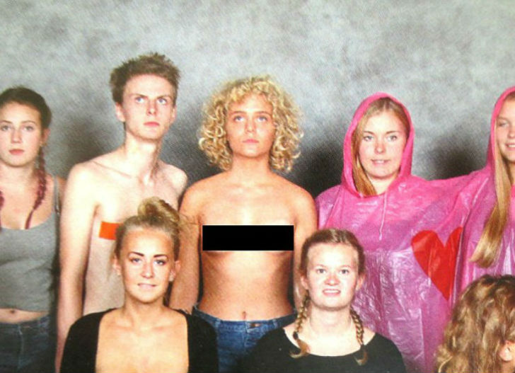 Фотография: Шведская школьница снялась топлес, потому что она феминистка №1 - BigPicture.ru