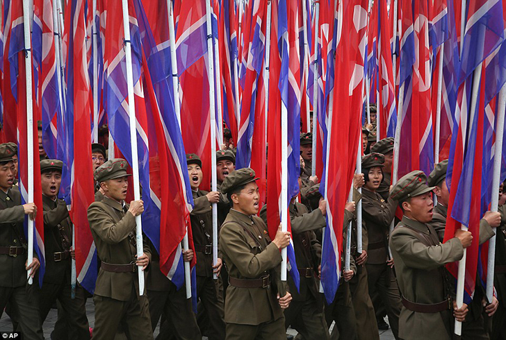 Фотография: Безудержное веселье: как в Северной Корее отпраздновали съезд правящей партии №16 - BigPicture.ru