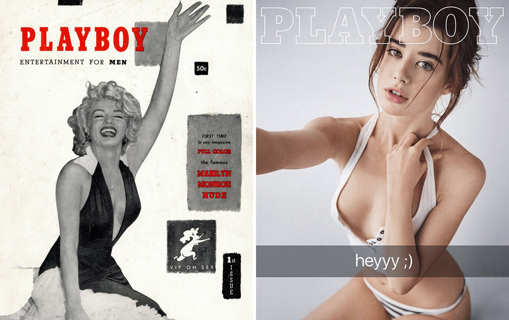 Фотография: Обложки культовых журналов: тогда и сейчас №8 - BigPicture.ru