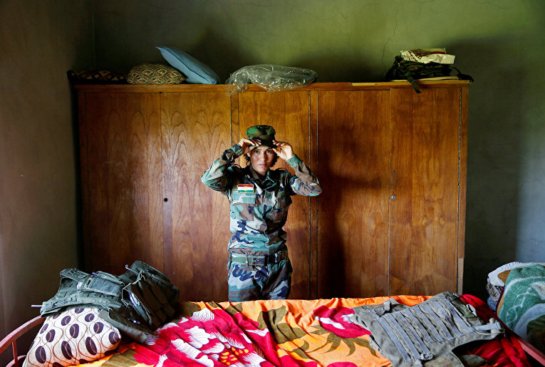 Фотография: Женщины, которые воюют против ИГИЛ №4 - BigPicture.ru