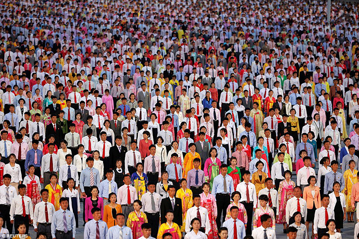 Фотография: Безудержное веселье: как в Северной Корее отпраздновали съезд правящей партии №25 - BigPicture.ru