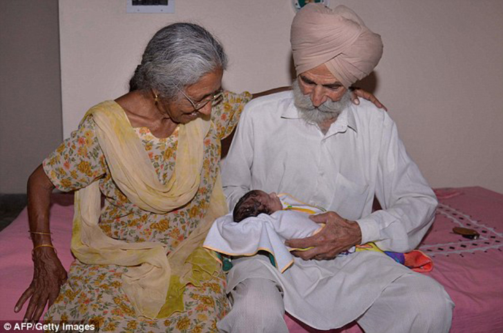 Фотография: Зачем 72-летняя индийская женщина родила первенца №4 - BigPicture.ru