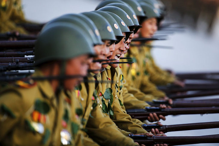 Фотография: Совершенно секретная повседневная жизнь армии Северной Кореи №5 - BigPicture.ru