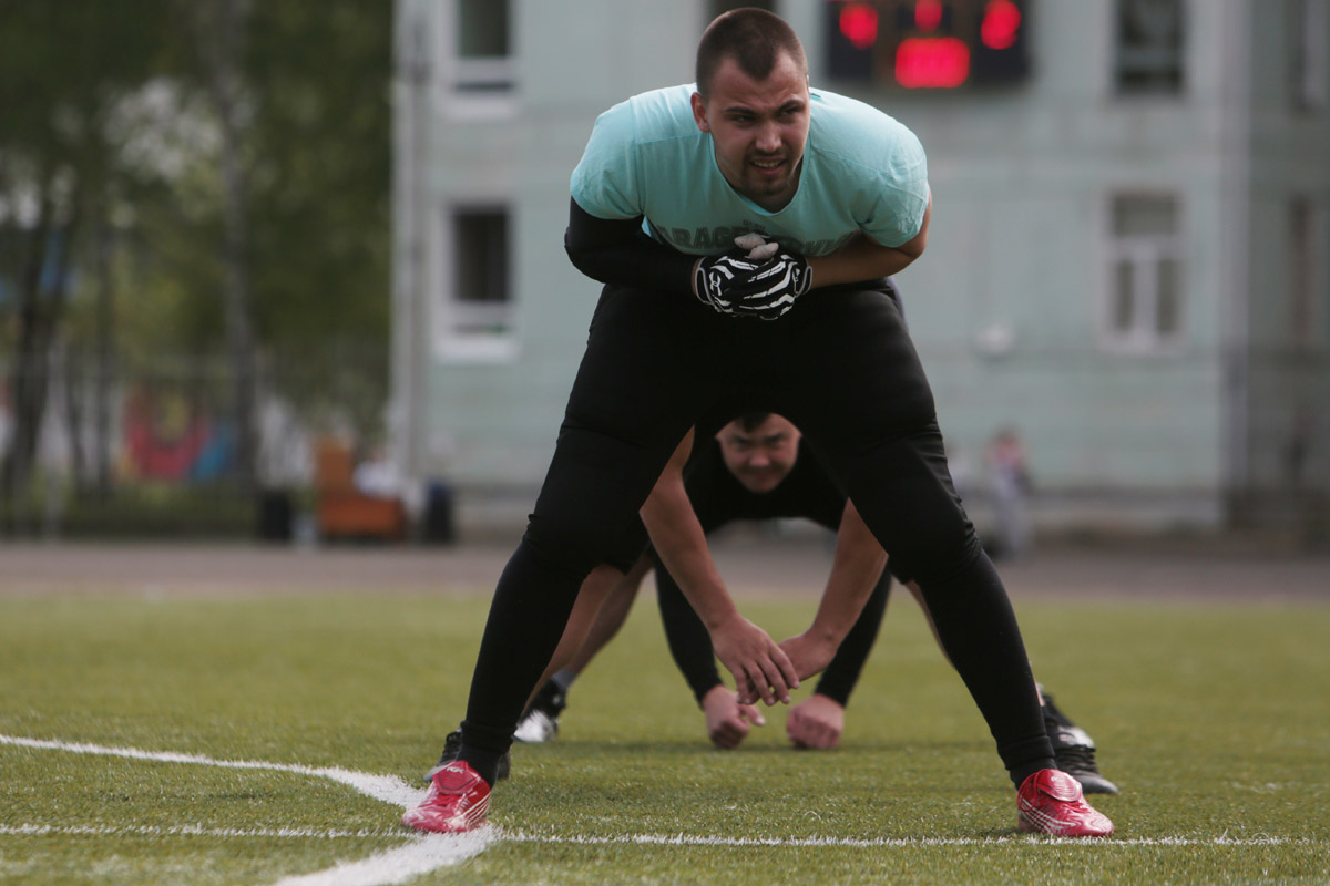 Фотография: Чужая игра: американский футбол в российской глубинке №8 - BigPicture.ru