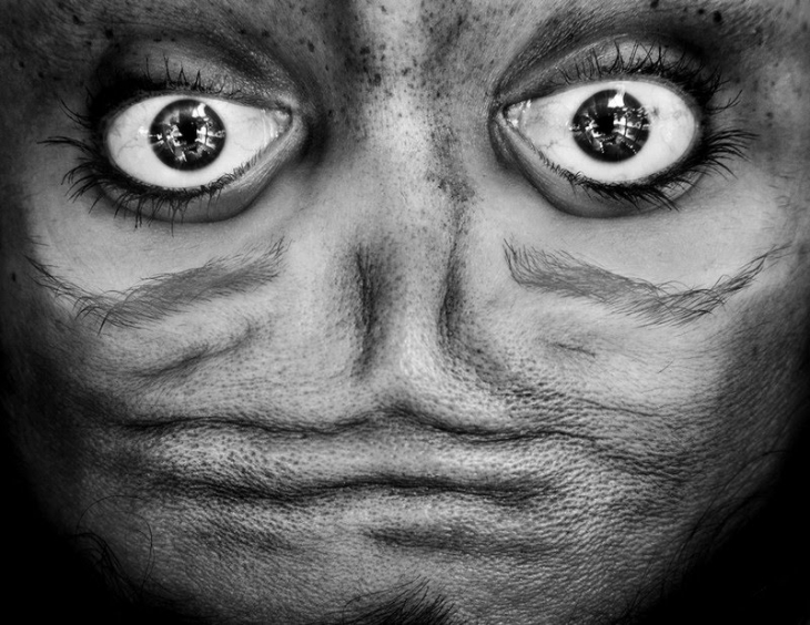 Фотография: Пришельцы среди нас: Перевернутое лицо, которое напоминает инопланетянина №6 - BigPicture.ru