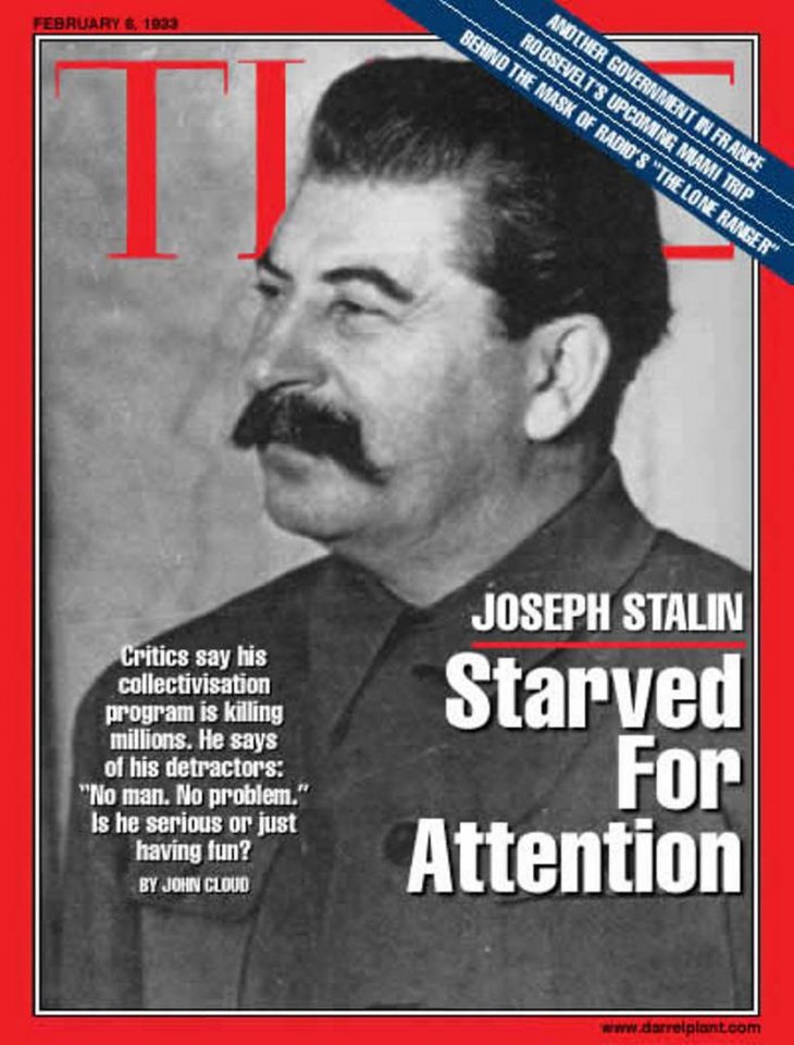 Фотография: От Сталина до Путина: наши соотечественники на обложке Time №2 - BigPicture.ru
