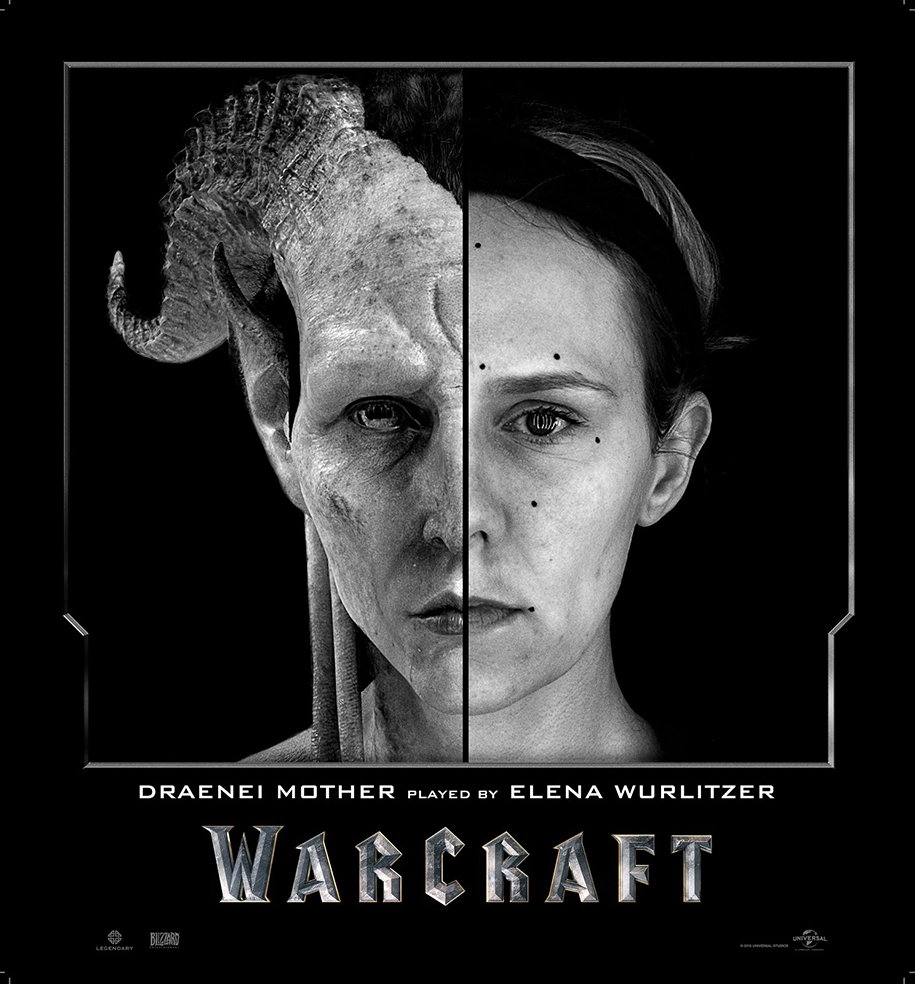 Фотография: Актеры фильма Warcraft в образе и без него №8 - BigPicture.ru