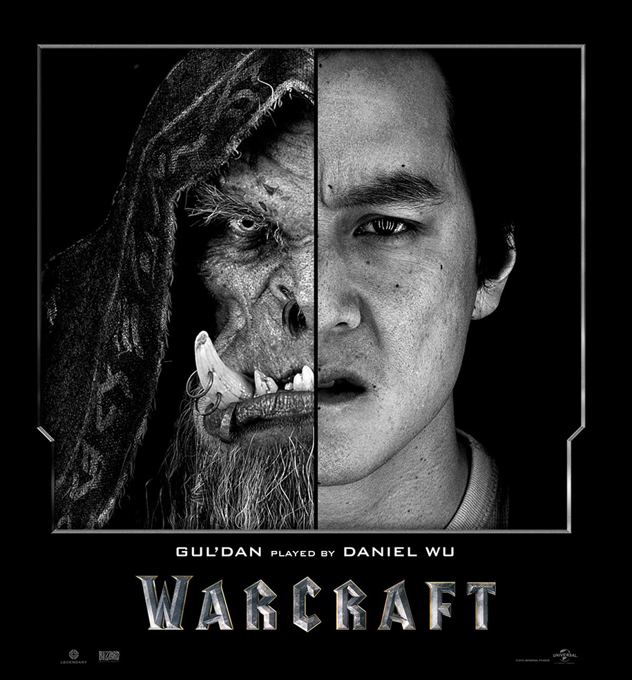 Фотография: Актеры фильма Warcraft в образе и без него №4 - BigPicture.ru