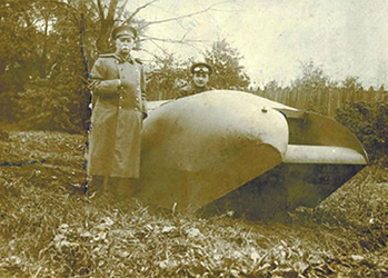 Как выглядел первый русский танк «Вездеход»