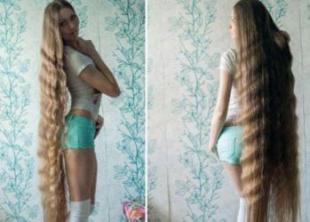 Русская Рапунцель отращивает свои роскошные волосы вот уже 13 лет