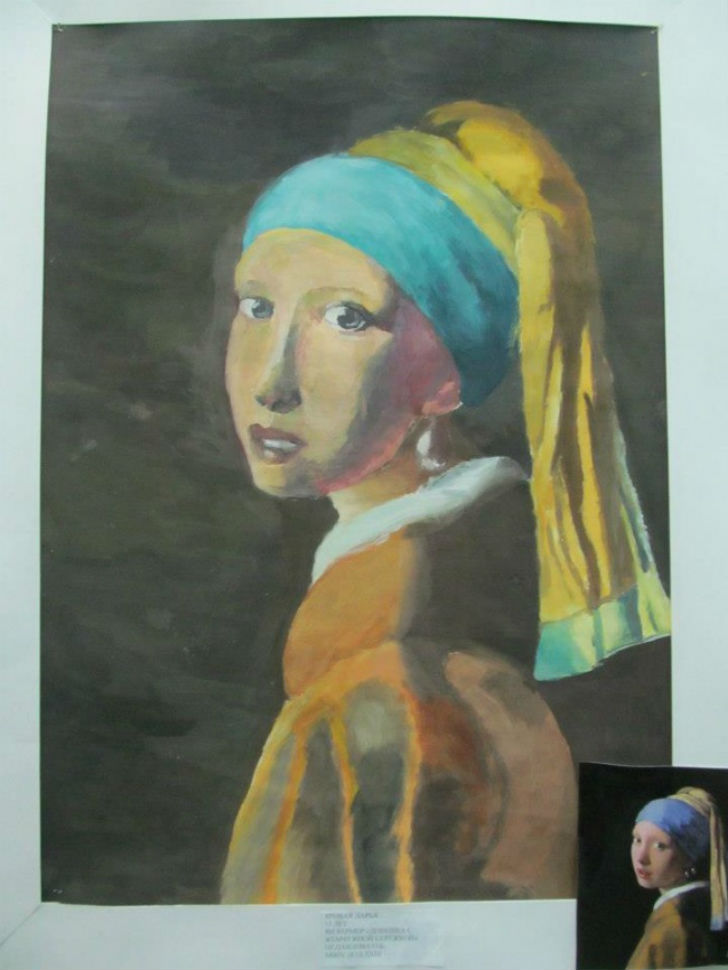 Фотография: Юные гении: дети воспроизвели знаменитые шедевры живописи №11 - BigPicture.ru