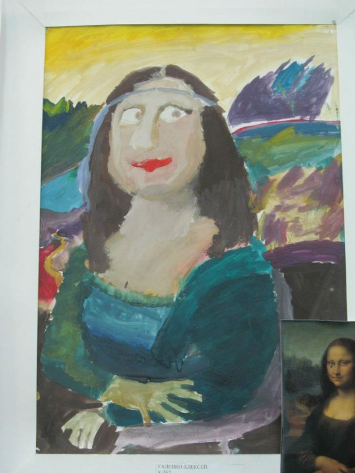 Фотография: Юные гении: дети воспроизвели знаменитые шедевры живописи №3 - BigPicture.ru