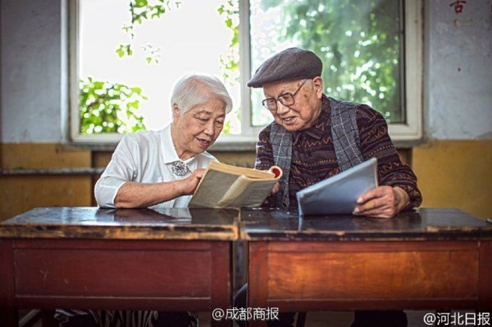 Фотография: Китайская пара отпраздновала 64-ю годовщину свадьбы крутой фотосессией №7 - BigPicture.ru